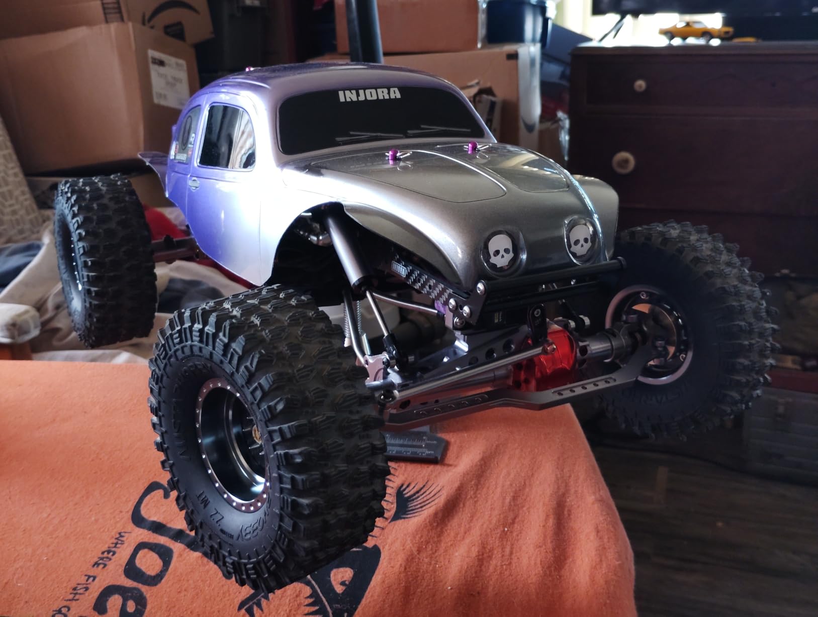 HobbyPark Waterproof 35KG High Torque Servo Motor Coreless Metal Gears Digital RC Steering Servo and 25T Servo Horn for 1/8 1/10 1/12 RC Crawler RC Trucks RC Cars Robots DIY 180 HV Fast, Powerful customer photo 2