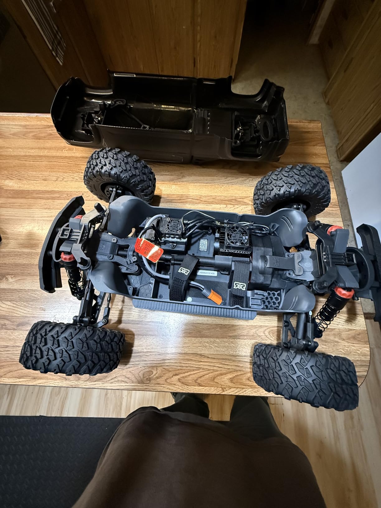 ARRMA RC Truck 1/10 Big Rock 4X4 223S BLX BRUSHLESS Street Truck RTR (Batteries and Charger Not Included) with DSC, (Black), ARA4312V4T1 customer photo 1