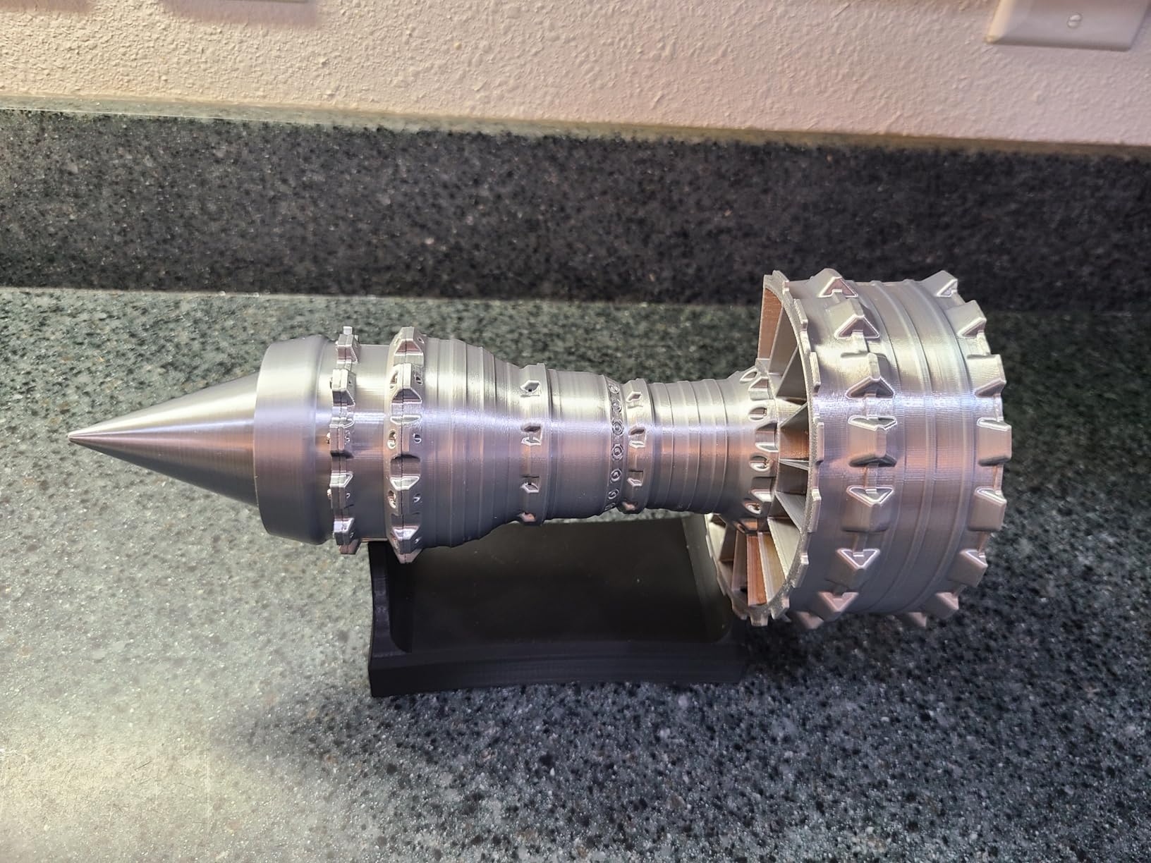 NEOLIAN 11-Inch Turbofan Engine Model Kit - Realistic Jet Engine Model for Adults, 3D Printed Mini Jet Engine Display with Stand, Cool Collectible Toy & Unique Gift for Aviation Lovers customer photo 1