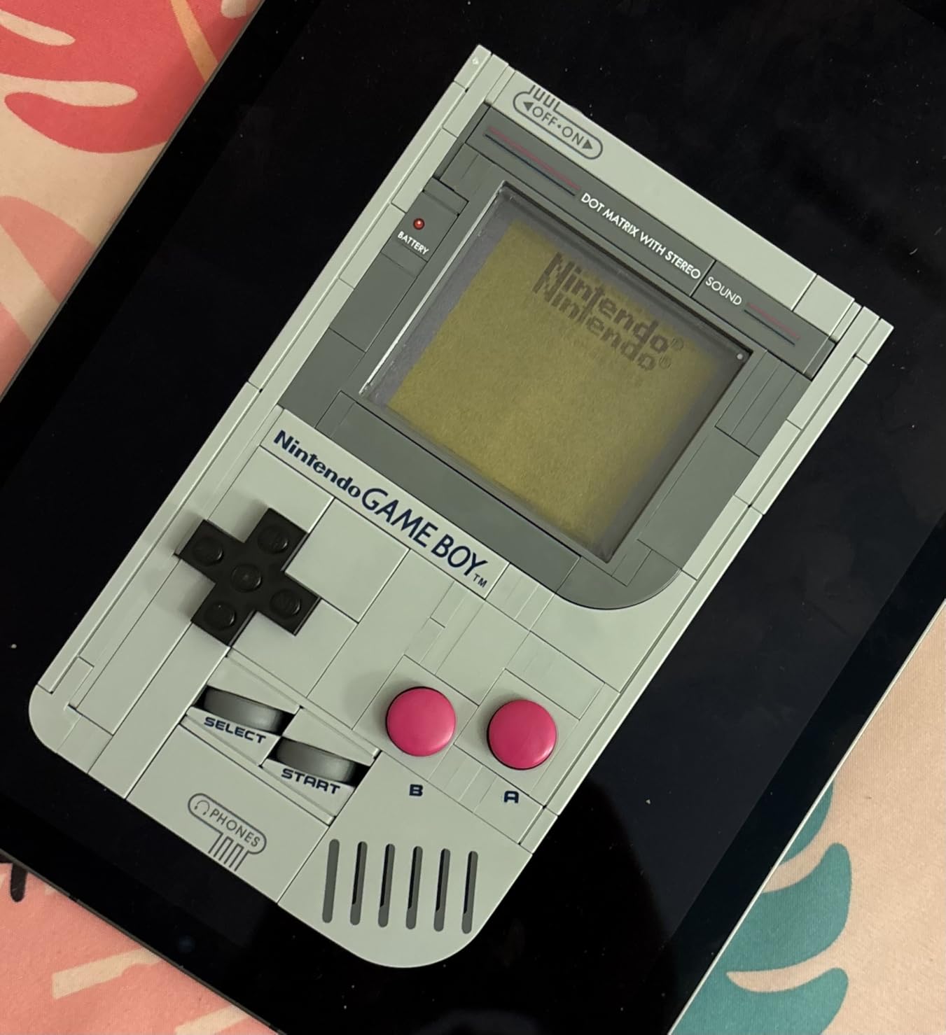 LEGO Super Mario Game Boy - Retro Building Sets for Adults, Ages 18+ - Gifts for Birthdays - Collectible Model with Game Paks and Display Stand - 72046 customer photo 1