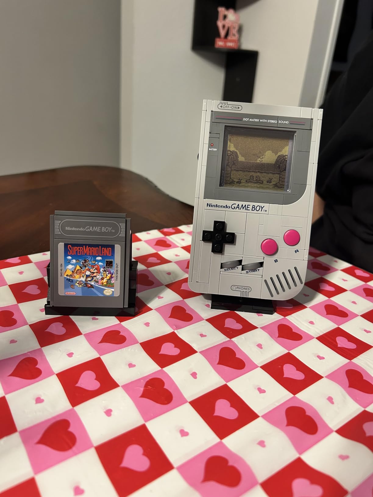 LEGO Super Mario Game Boy - Retro Building Sets for Adults, Ages 18+ - Gifts for Birthdays - Collectible Model with Game Paks and Display Stand - 72046 customer photo 2