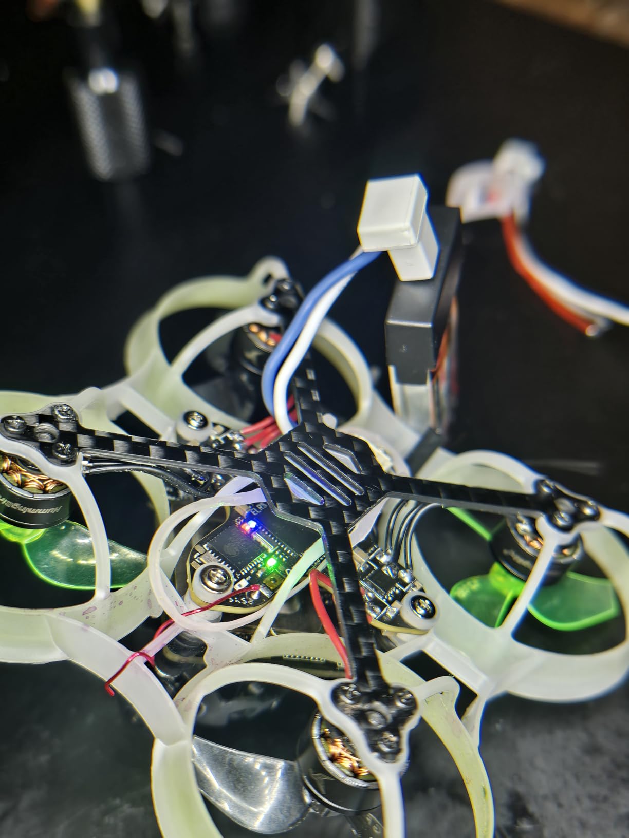 Matrix 1S G4 3IN1 HD Brushless Flight Controller, Built-in Serial ELRS RX with 5V 3A BEC, 12A ESC, 16MB Blackbox, SH1.0-6Pin Connector for O4 Air Unit for DIY 1S HD Whoops like Meteor65/75 Pro customer photo 2