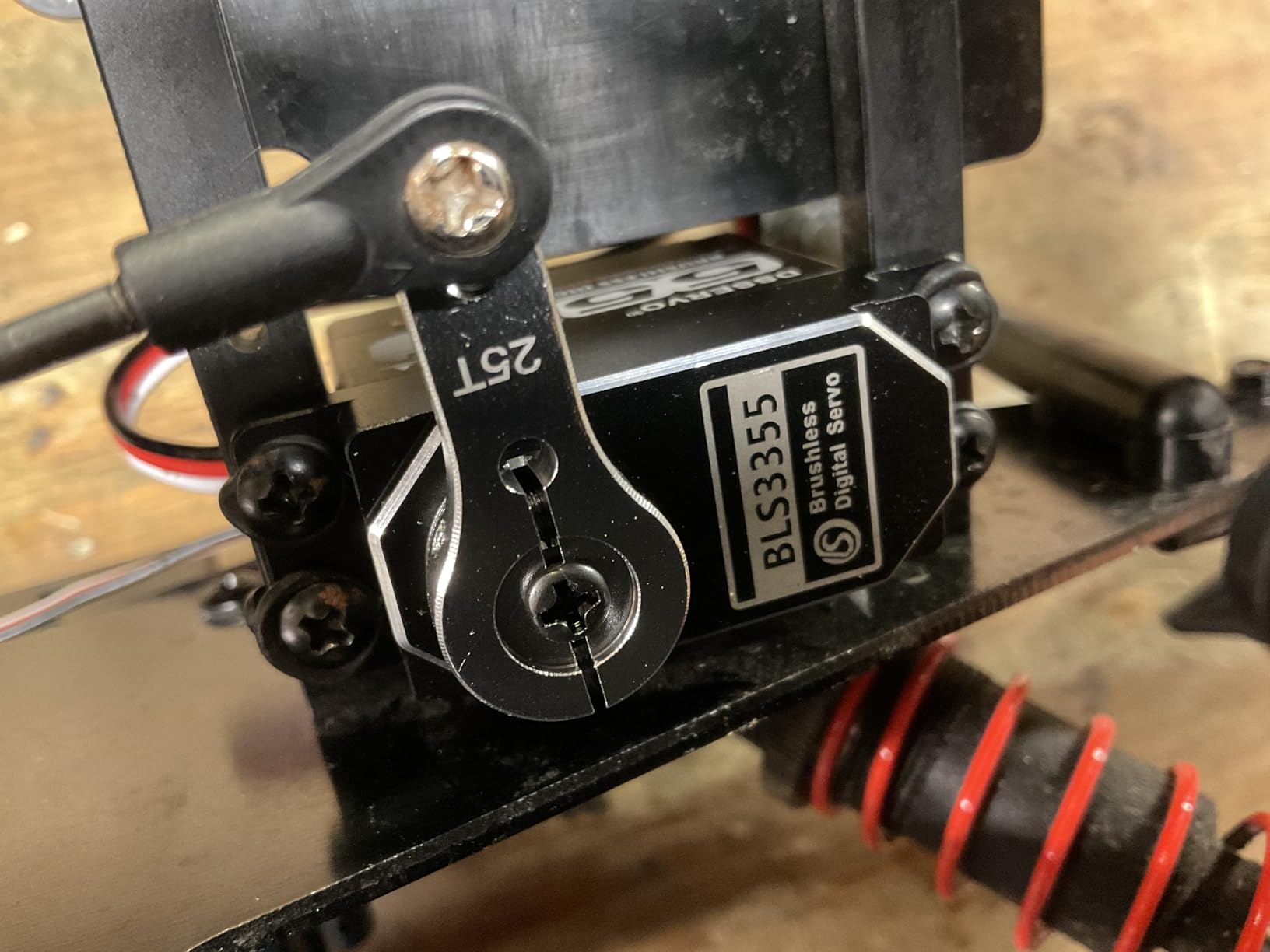 Brushless Servo 55KG Servo Full Metal High Torque Servo Digital RC Servo Motor for TRX4 TRX6 SCX10 III VS4-10 GEN7 1/10 RC Crawler Car Upgrade Parts High Torque Waterproof 270° customer photo 1