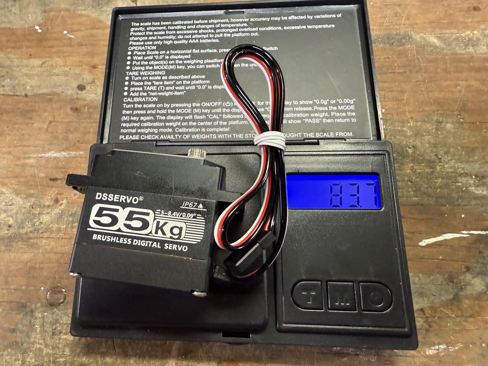 Brushless Servo 55KG Servo Full Metal High Torque Servo Digital RC Servo Motor for TRX4 TRX6 SCX10 III VS4-10 GEN7 1/10 RC Crawler Car Upgrade Parts High Torque Waterproof 270° customer photo 2