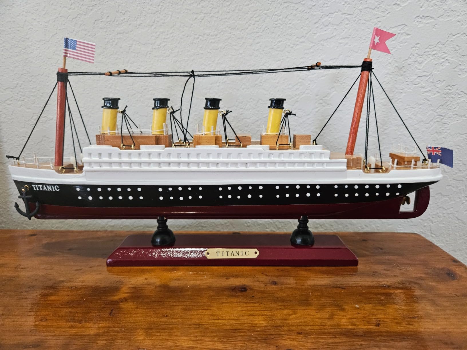 SAILINGSTORY Wooden RMS Titanic Model Cruise Ship Liner 1-400 Scale Replica 24