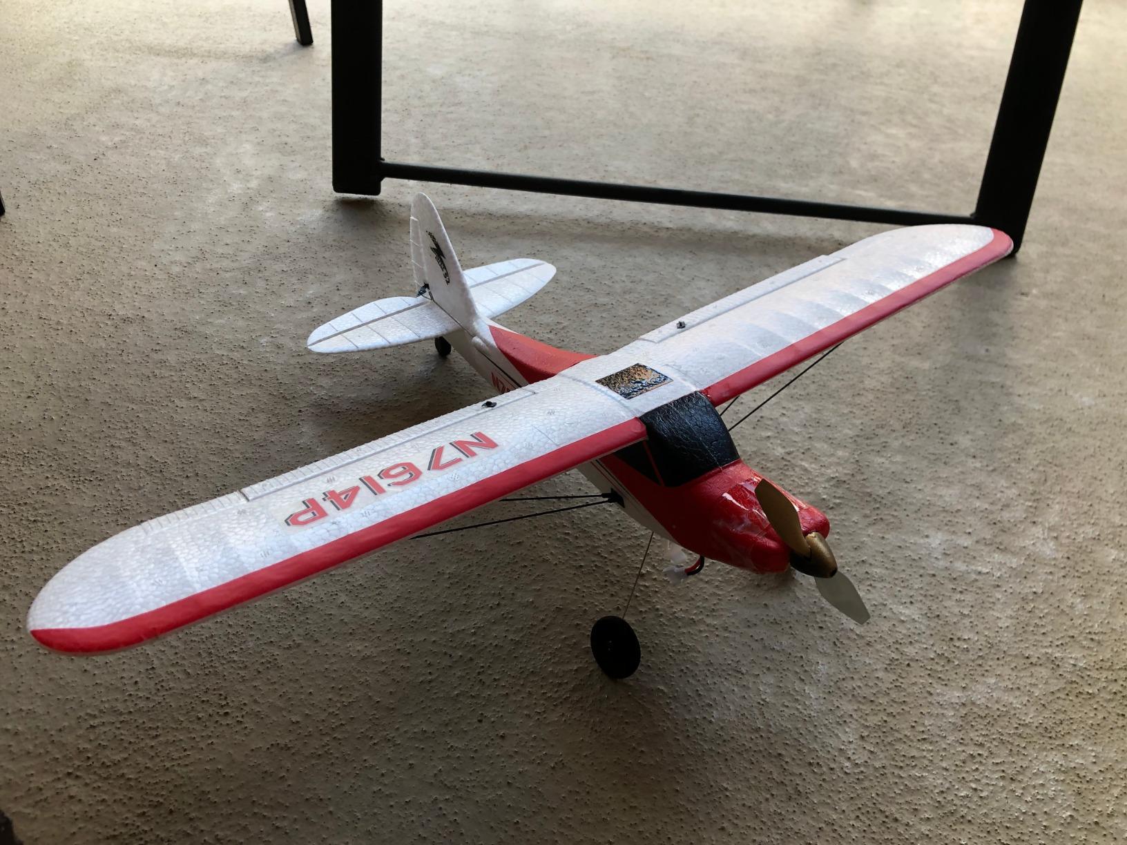 volantexrc 4 CH RC Plane TrainStar 500mm Brushless Remote Control Airplane Fighter RTF with 6-Axis Gyro,3 Modes & Aerobatics, 2.4GHz Radio Controlled Aircraft for Beginners & Adults (Green) customer photo 1