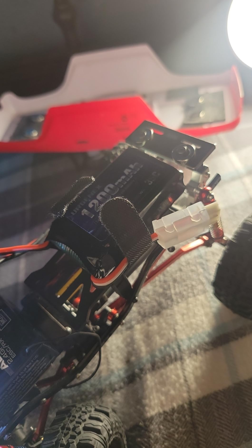 URGENEX SCX24 Battery 7.4V Lipos 2S 35C(Burst 70C) 1200mAh Rechargeable Lithium Battery with PH2.0 Plug Compatible with Most 1/10, 1/16, 1/18, 1/24 Scale RC Cars Trucks customer photo 2