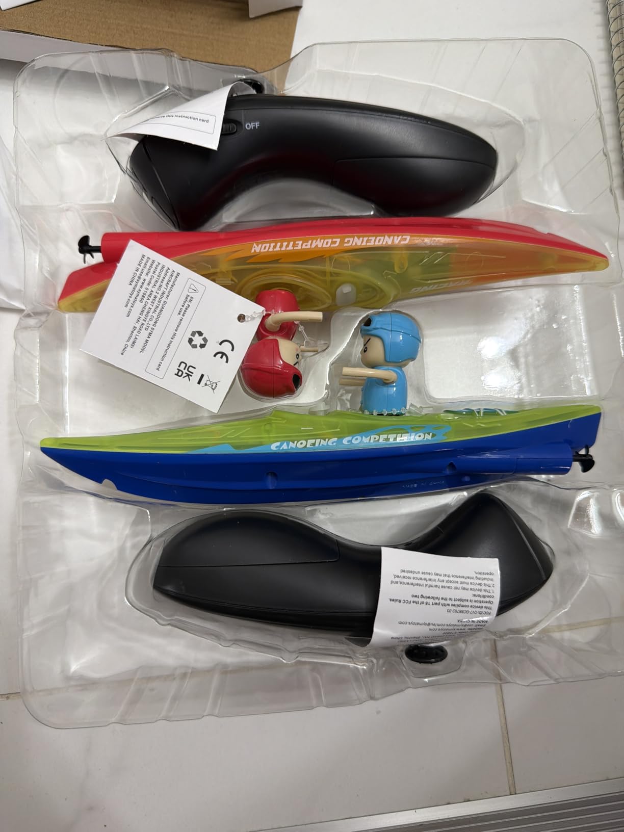 SYMA RC Boats 2 Pack for Kids 6-12, Remote Control Kayaks with Magnetic Dolphin Nose & 3 Balls, Up to 40 Min Playtime, LED Light Up Water Toys for Pool, Water Table & Bathtub customer photo 1