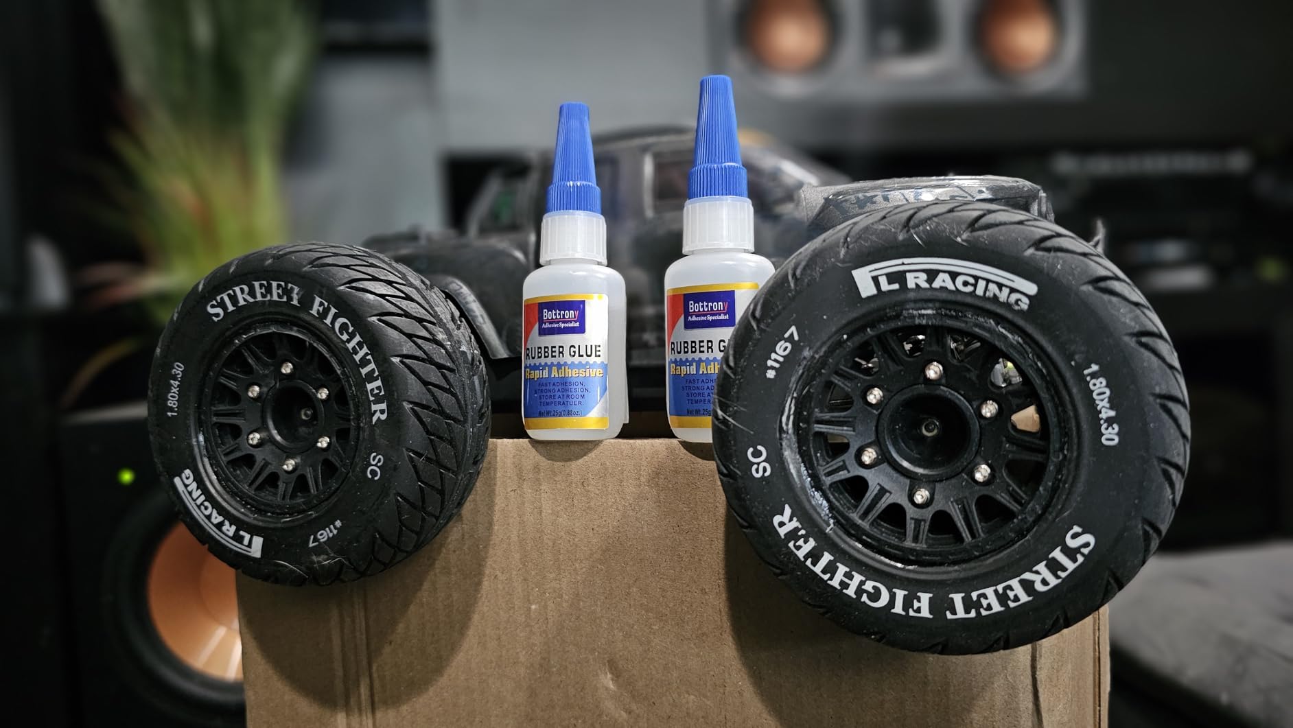 2-Pack Rubber Glue, Strong Flexible & Waterproof Super Glue for Rubber Repair, Heavy-Duty Adhesive for RC Tires, Shoe Soles, Seals, Hoses, Motorcycle Grips & Automotive Parts customer photo 2