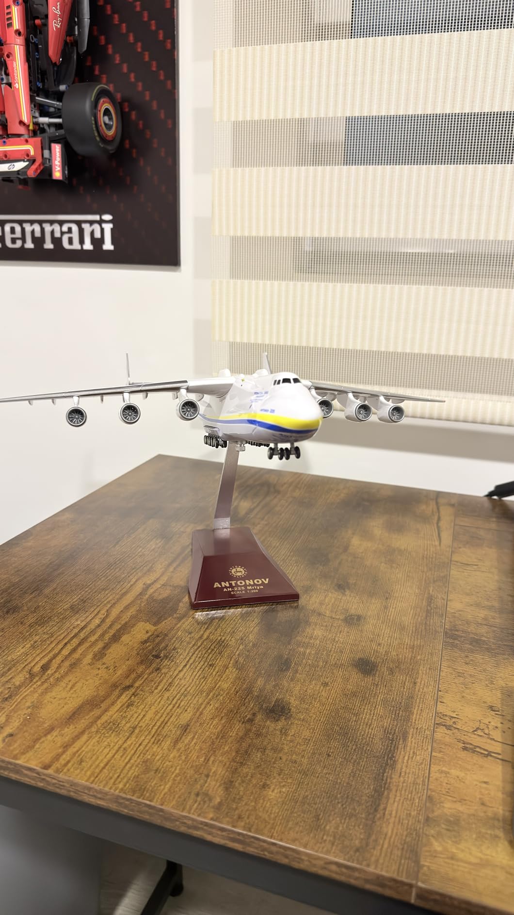 1/200 Antonov An-225 Buran Space Shuttle Model Pre-Built Mriya an 225 Airplane Model (16.5-inch L) with Stand for Adult Military Aircraft Enthusiasts Collectibles or Memorial Gifts customer photo 2