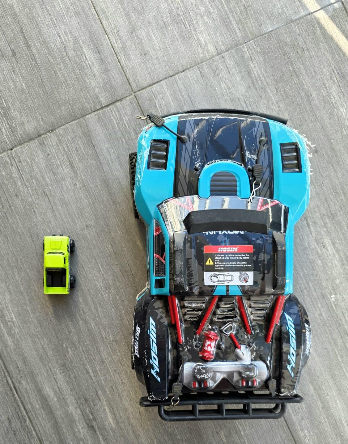 Hosim Brushless Fast RC Cars for Adults Max 50mph, 1/14 RTR 3S Electric Power 4x4 RC Truck All Terrain Off Road RC Car, Waterproof High Speed Hobby RC Remote Control Monster Trucks for Snow/Sand/Beach customer photo 1