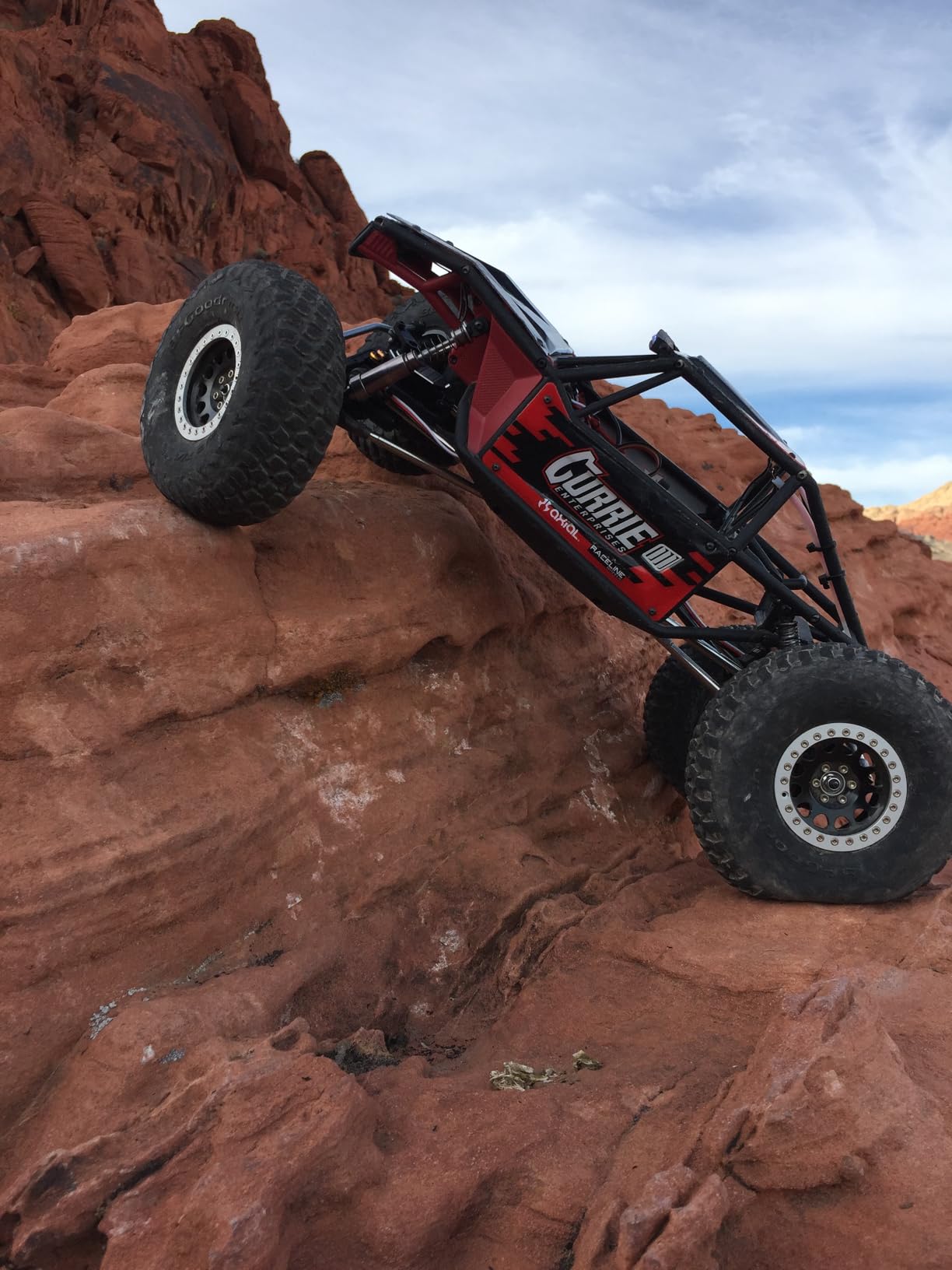 Carbon Fiber Chassis Skid Plate Transmission Plate for 1/10 RC Crawler Car Axial SCX10 Capra 1.9 UTB F9 AXI03004 Upgrade Parts customer photo 1