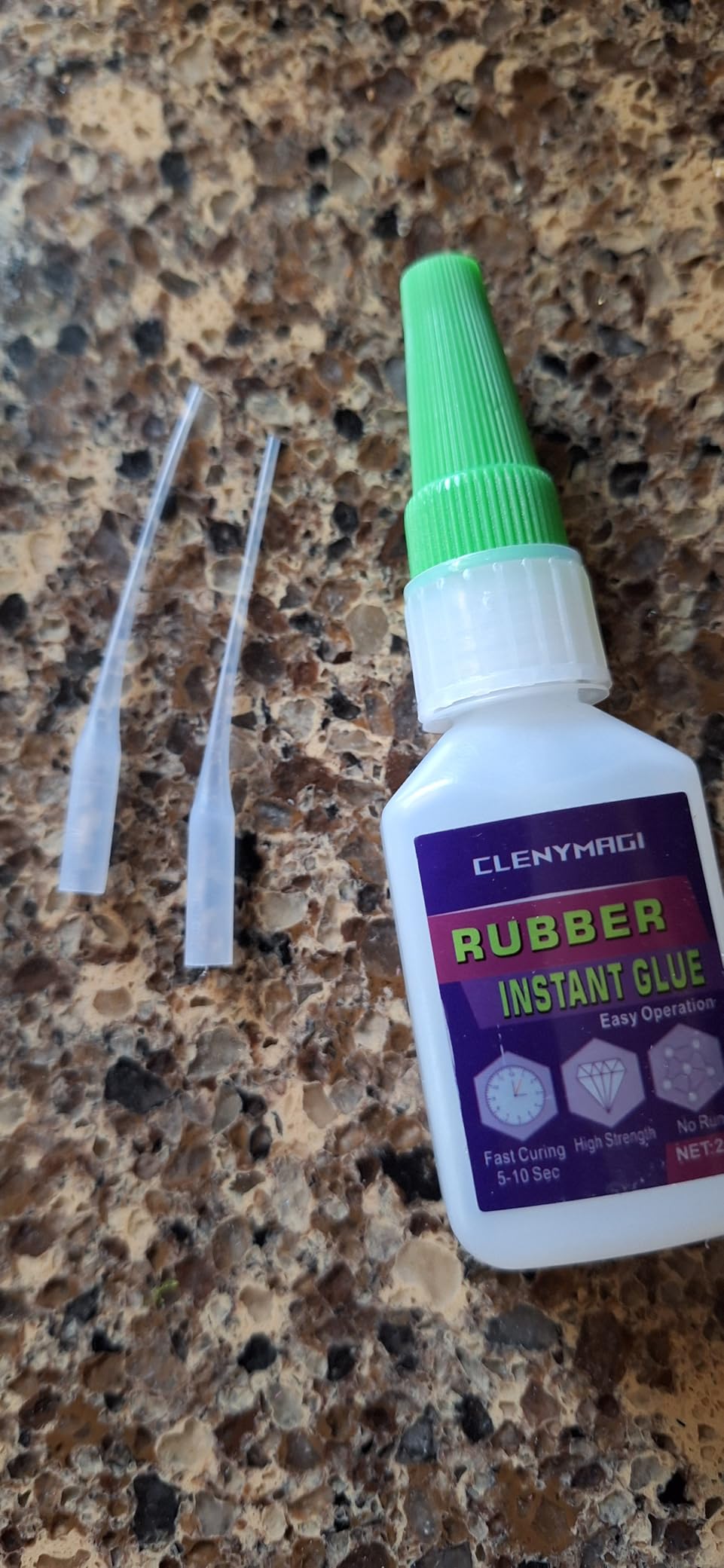 Rubber Glue, Super Glue for Rubber, Fast Drying Clear Adhesive for RC Tire, Shoes, Belt, Soles, Hose, Mat Repair and More, Waterproof, Heat-Resistant Strong Adhesive customer photo 1