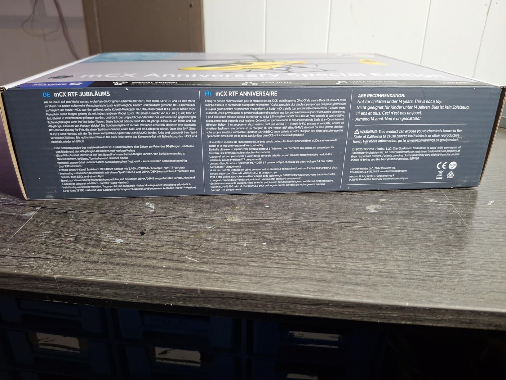 Blade RC Helicopter mCX Anniversary Edition RTF (Everything Needed to Fly is Included) BLH02600 customer photo 1