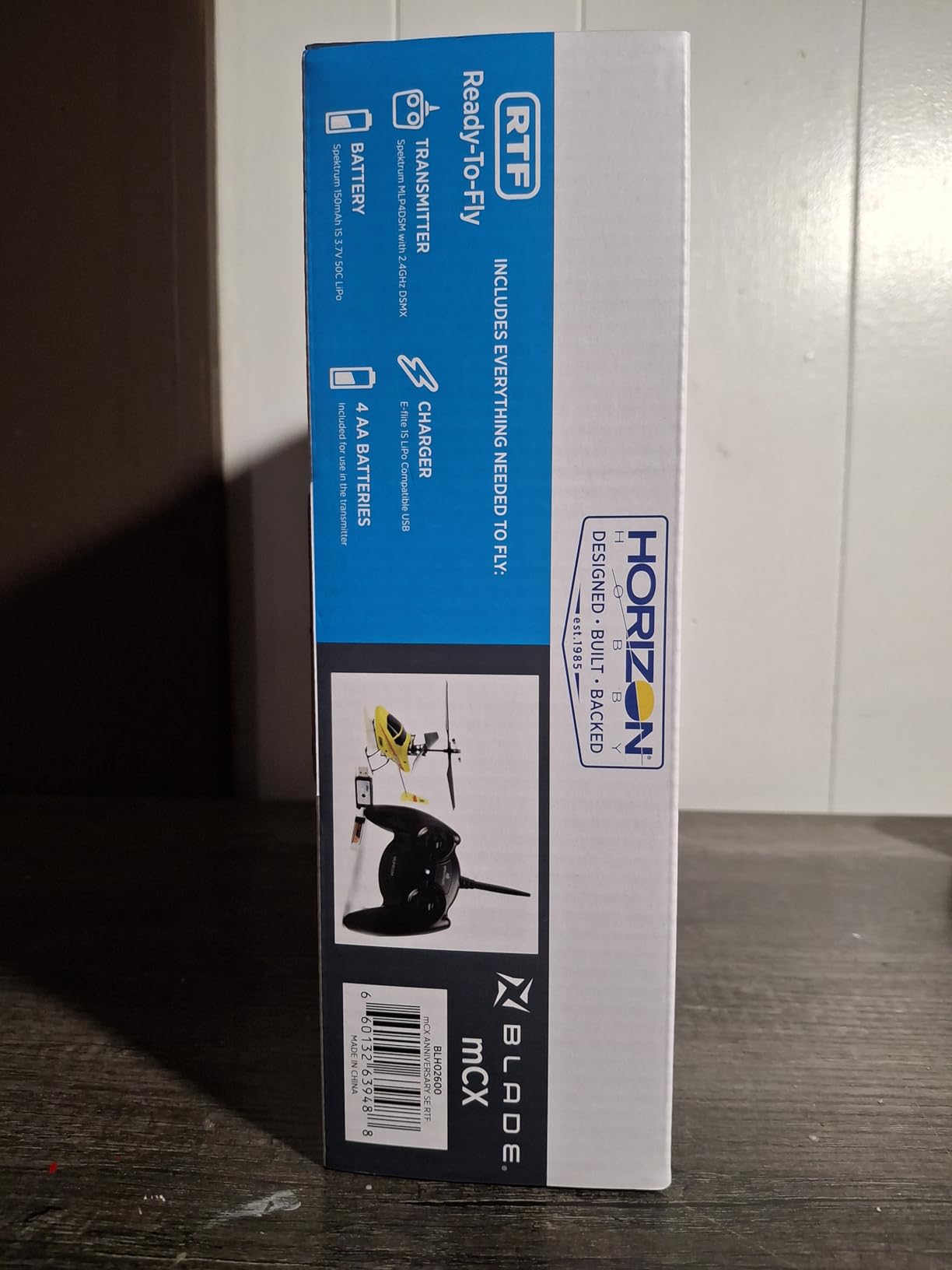 Blade RC Helicopter mCX Anniversary Edition RTF (Everything Needed to Fly is Included) BLH02600 customer photo 2