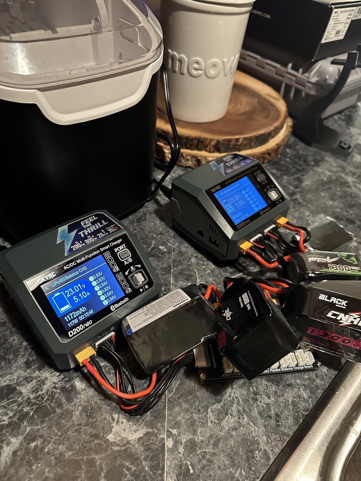 Lipo Battery Charger Board, Lithium Batteries Charging Parallel XT30 XT60 Plug, 2‑6s Balance Charger Board for Imax B6, Q6 Pro, D2 T8 customer photo 1