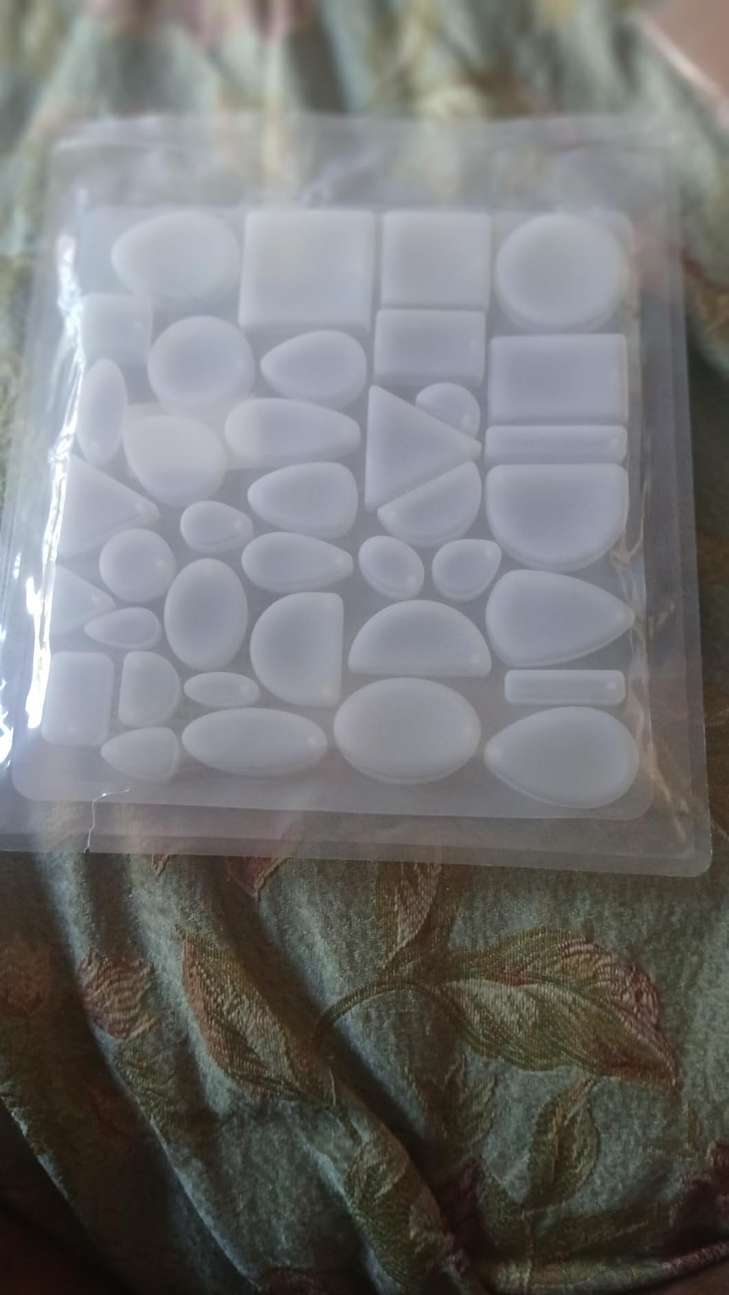 Resin Jewelry Molds - Silicone Molds for Epoxy Resin, Reusable Casting Tray with Hole, Resin Mold for DIY Jewelry, Pendant, Earring, Necklace, Bookmark, Keychain Making Kit, Assorted Shapes customer photo 2