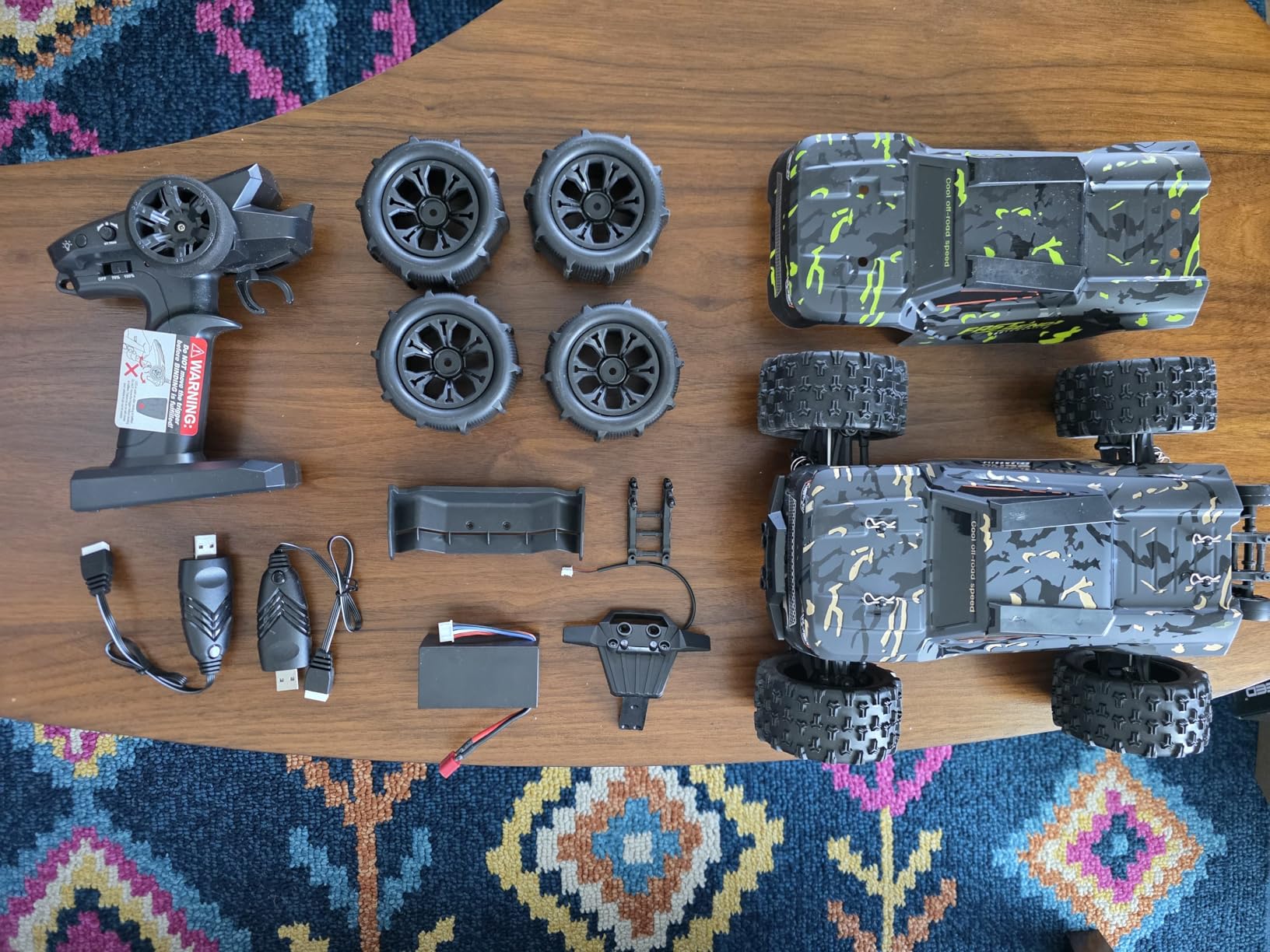 1/14 Brushless RC Cars for Adults Fast 50+ mph, RC Trucks 4x4 Offroad Waterproof, Electric Powered High Speed Remote Control Car, Fast Extreme All Terrain RC Truggy with 3S Battery for Snow Sand customer photo 2