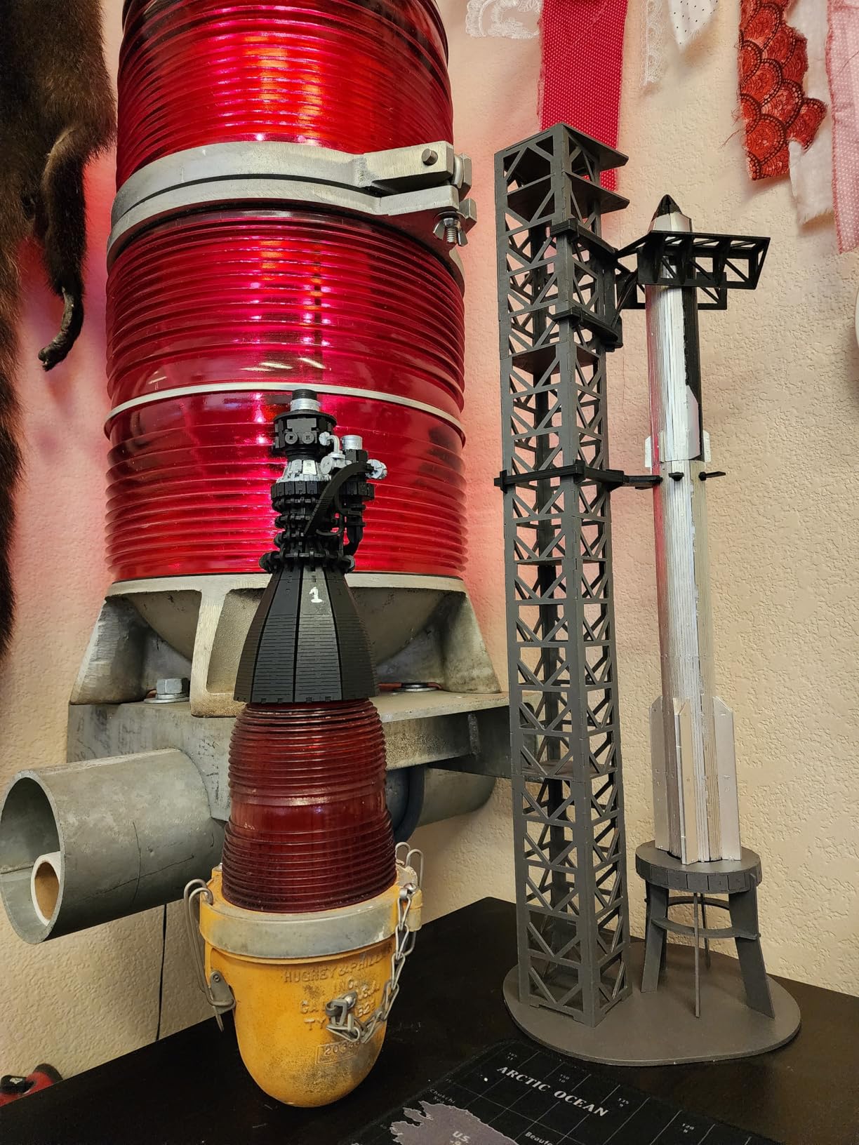 SpaceX Starship Raptor 3 Engine 3D Wooden Puzzles for Adults - Challenging DIY Rocket Engine Model Kit customer photo 1