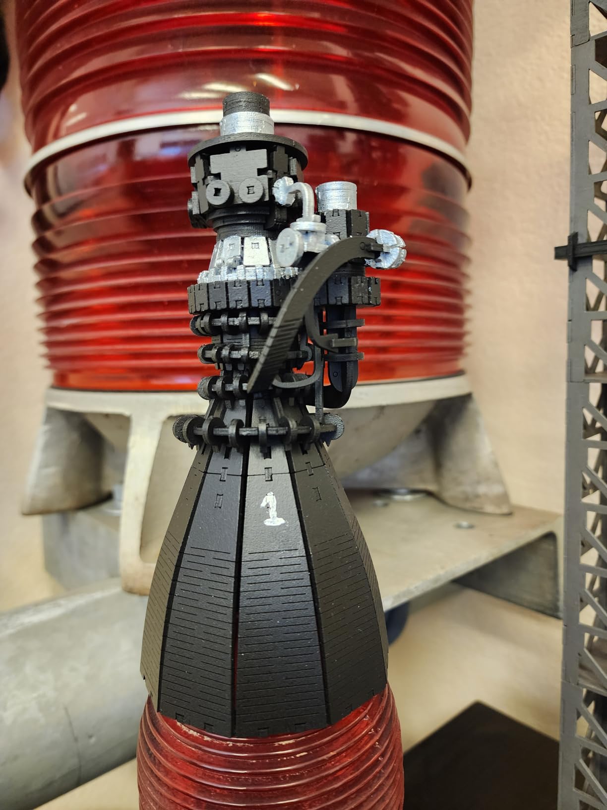 SpaceX Starship Raptor 3 Engine 3D Wooden Puzzles for Adults - Challenging DIY Rocket Engine Model Kit customer photo 2