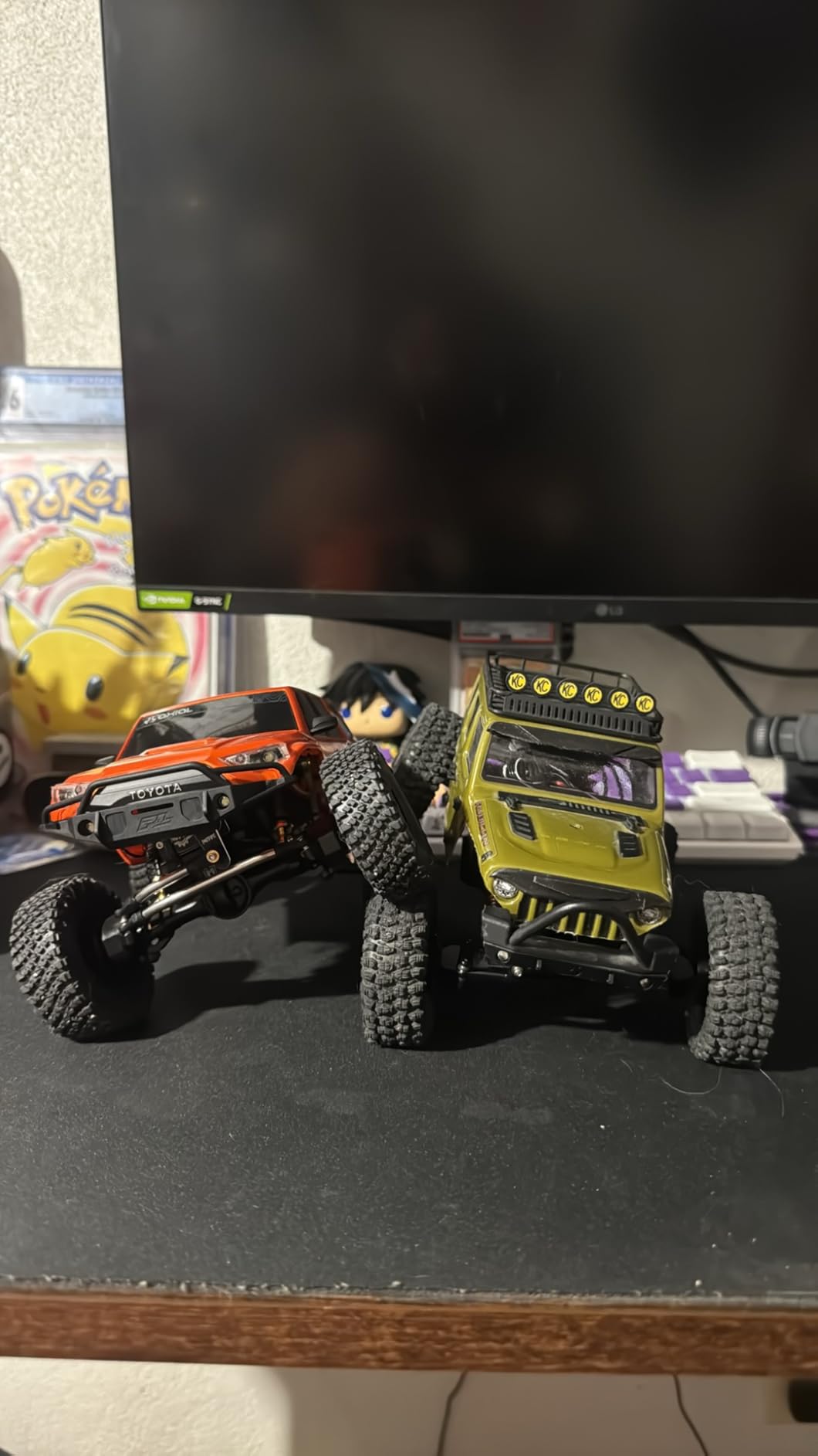 Carbon Fiber Chassis Kit for SCX24, 7 Angled Skid, LCG Chassis Kit for SCX24 Gladiator & Dodge Power Wagon customer photo 1