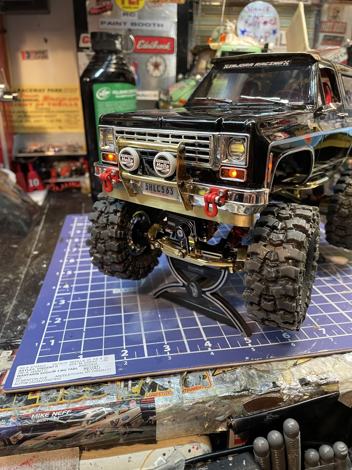 INJORA Metal Tow Hook for SCX24 TRX4M 1/24 1/18 RC Crawlers, 4pcs customer photo 2