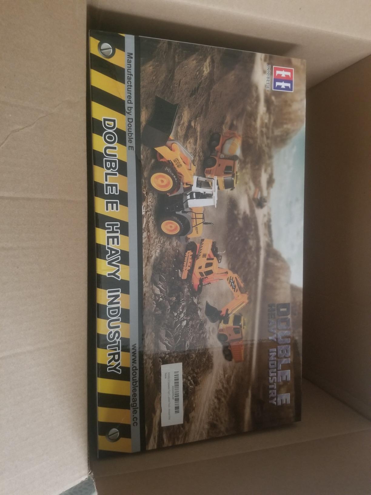 DOUBLE E 1:20 Scale Volvo A40G RC Dump Truck Toy 2.4GHz Articulated Hauler for Adults, RC Construction Toys Vehicles with Simulated Acoustic-Optical, 3 Motors, 3kg Load, 6-Wheel Dump Bed customer photo 1