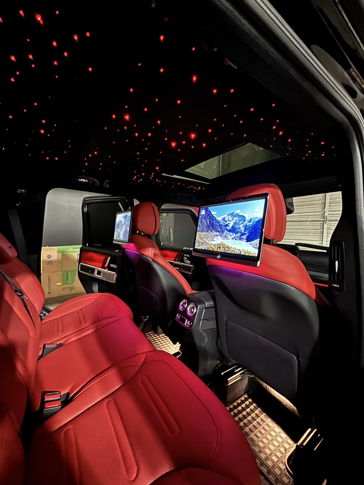 16W Car Home Starlight Headliner Kit, Twinkle & Sound Activate RGBW Fiber Optic Lights with APP & Remote Control, Star Lights for Ceiling Decoration, 500 pcs 6.5ft customer photo 2