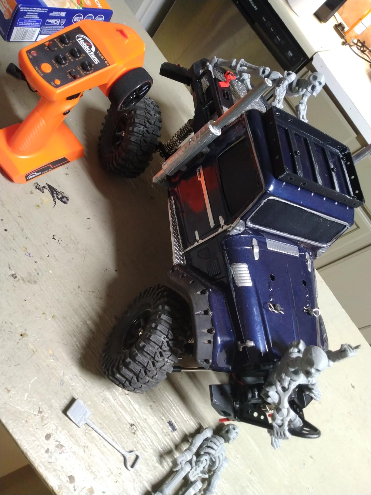 1/10 RC Crawler 313mm Chassis Kit with 2-Speed Gearbox - DIY Assembly Kit customer photo 1
