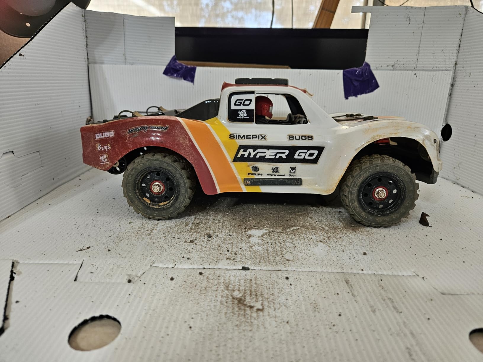MJX Hyper GO 14211 1/14 Brushless 4X4 RC Desert Trucks with Gyro, RTR All Terrain Short Course Truck, Max 45mph Fast RC Cars for Adults, Electric Powered 2 of 2000 mAh RC Car for Adult customer photo 2