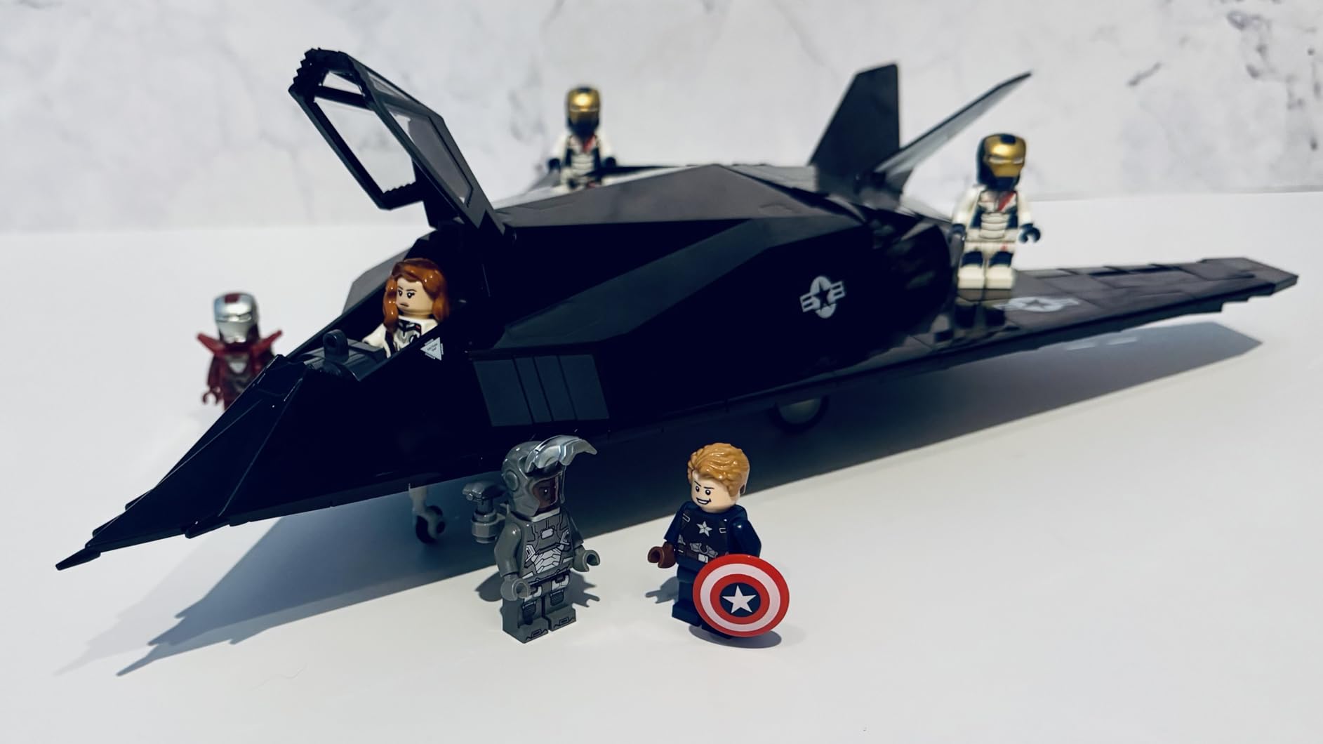 COBI Armed Forces F-117 Nighthawk Aircraft Building Set, 795 Pieces customer photo 1