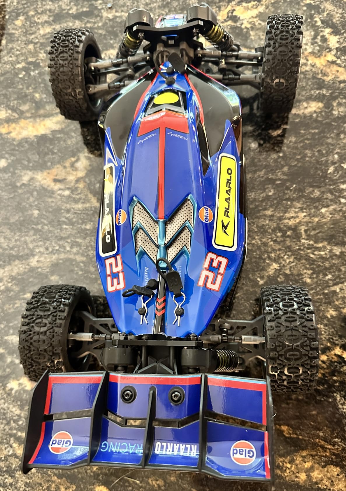 RLAARLO 1/12 Brushelss RC Cars for Adult Top Speed 50+ MPH Rally Car All Terrain RC Truck 4W Off-Road Monster Trucks with Gyro Waterproof Remote Control Car (White) customer photo 1