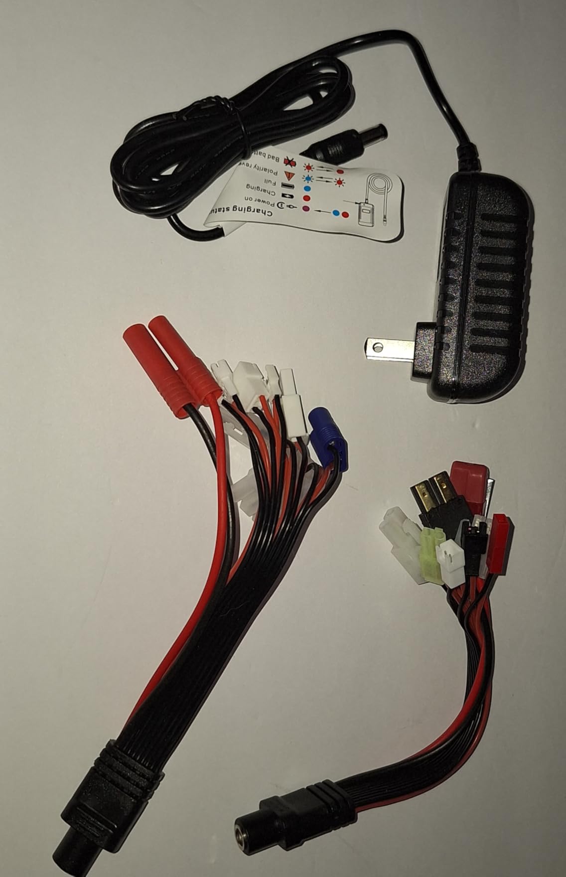 Rc Battery Charger 19 Groups of nimh Battery Chargers Applicable 2.4v 3.2v 4.8v 7.4v 8.4v 9.6v 10.8v 12v Fast Charging Remote Control car Remote Control Aircraft Intelligent Charger customer photo 2