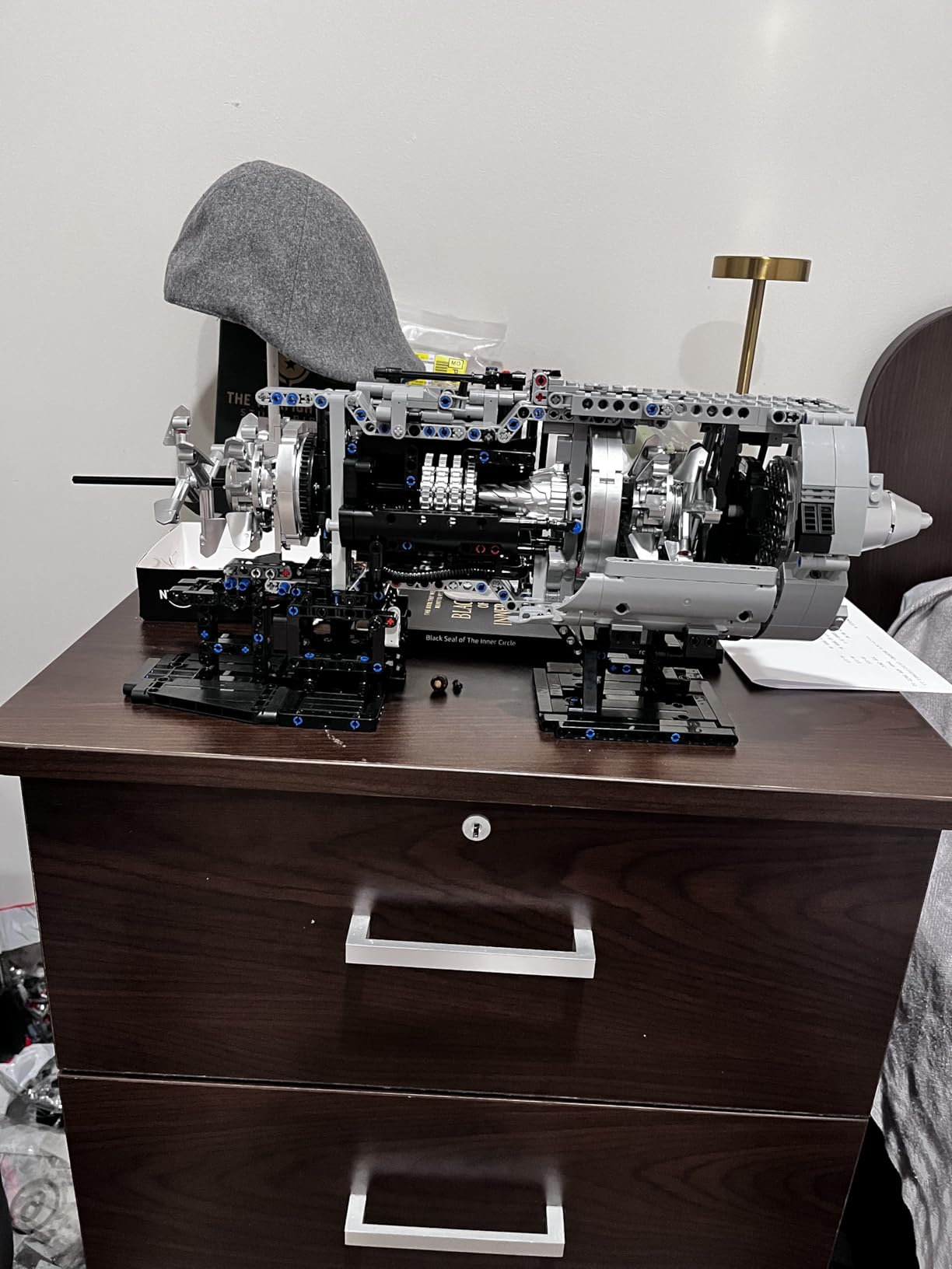 Nifeliz Turbofan Engine Building Set, Engineering Challenge Model for Adult Collectors, Physical Science Project and Display Piece (2,216 PCS, NF10317) customer photo 2