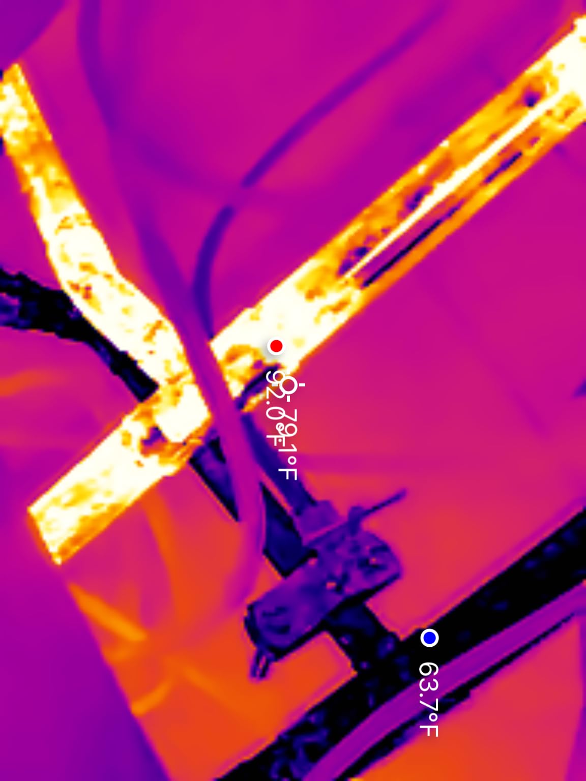 Thermal Master P3 - Thermal Camera for iOS & Android, 8mm Macro Vision Infrared Imager with 35mk NETD, 512x384 Super Resolution, 3.6℉ Accuracy, Manual Lens, Work for Home PCB Inspection, Black customer photo 1