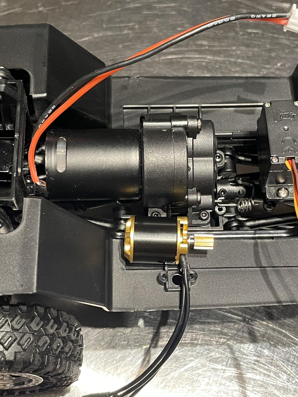 GOUPRC Upgrade 30A Brushless ESC & 3500KV Outrunner Brushless Motor for 1/18 TRX4M/ Ascent-18 Redcat RC Crawler Car Buggy Truck customer photo 2