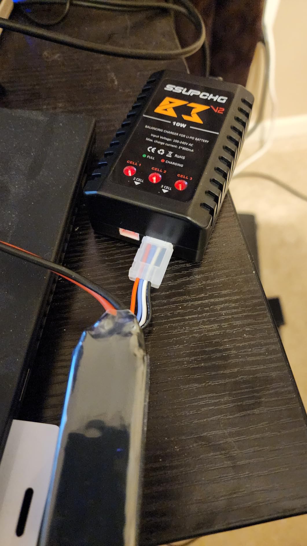 Battery Charger for 2S 3S LiPo Battery, Balance Charger for XHR Plug Battery, Lipo Chargers for RC Toy & Model, RC Battery Chargers with Smart Chip customer photo 2