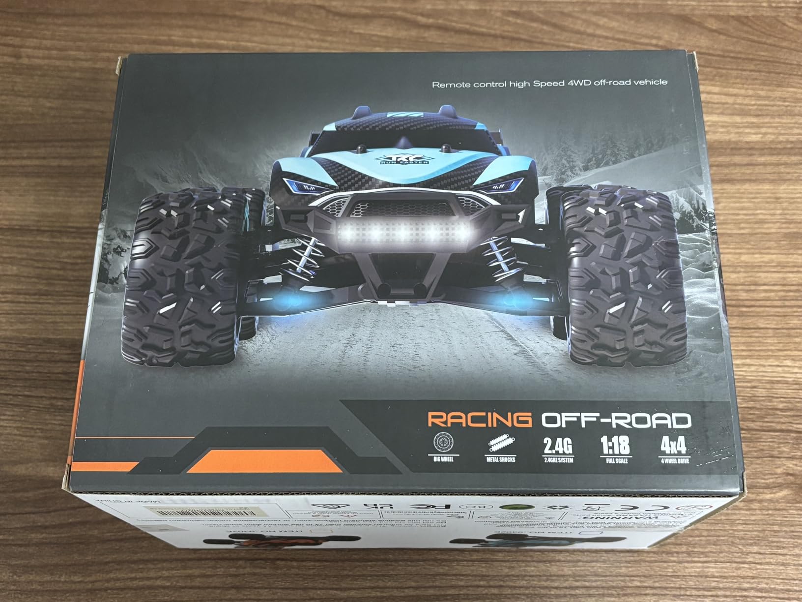 HOMETALL 1:18 Fast RC Cars for Adults - 38+ KPH Off Road Remote Control Car - High Speed RC Monster Truck 4x4 All Terrain customer photo 2