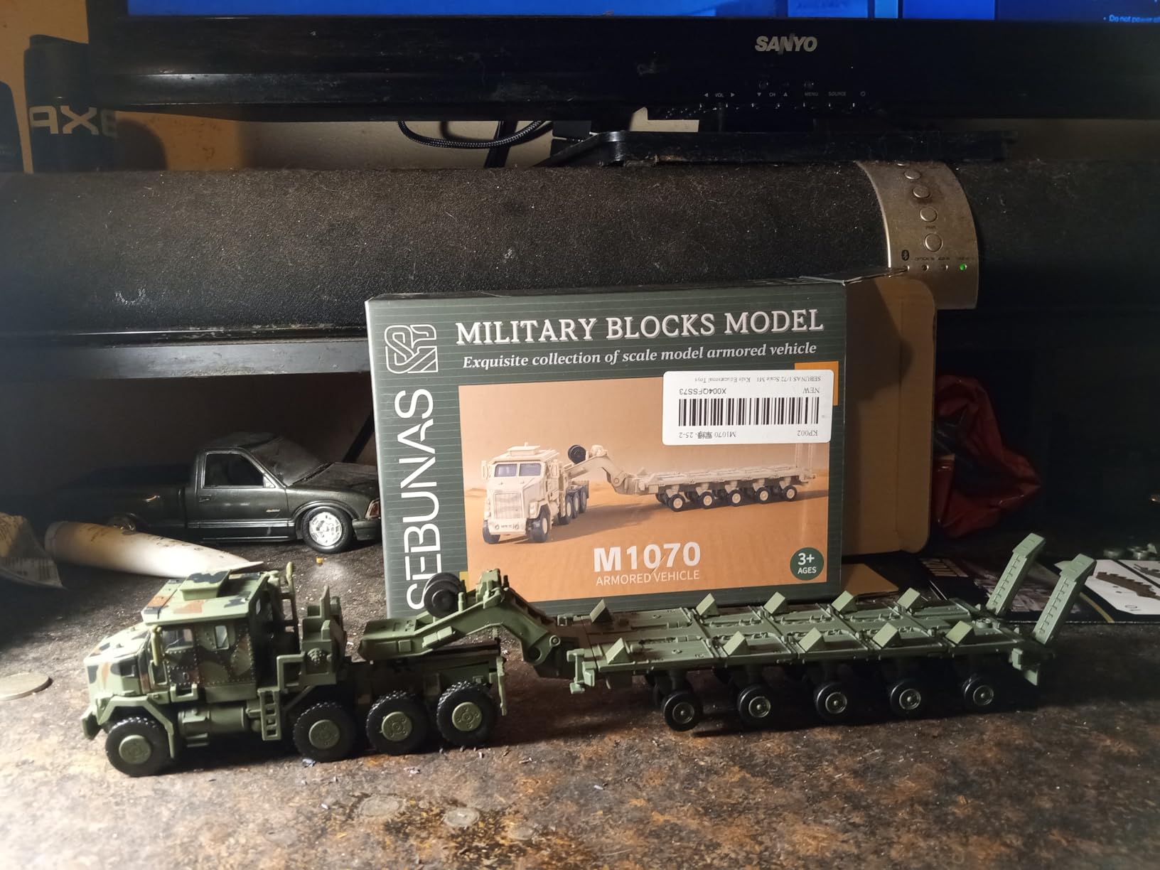 1/72 Scale DF-41 Solid-Fuelled Road-Mobile Intercontinental Ballistic Missile Quick Build Model Armored Vehicle DF-41 Toy Building Model Gift for Adults Suit for Kids Educational Toys customer photo 2