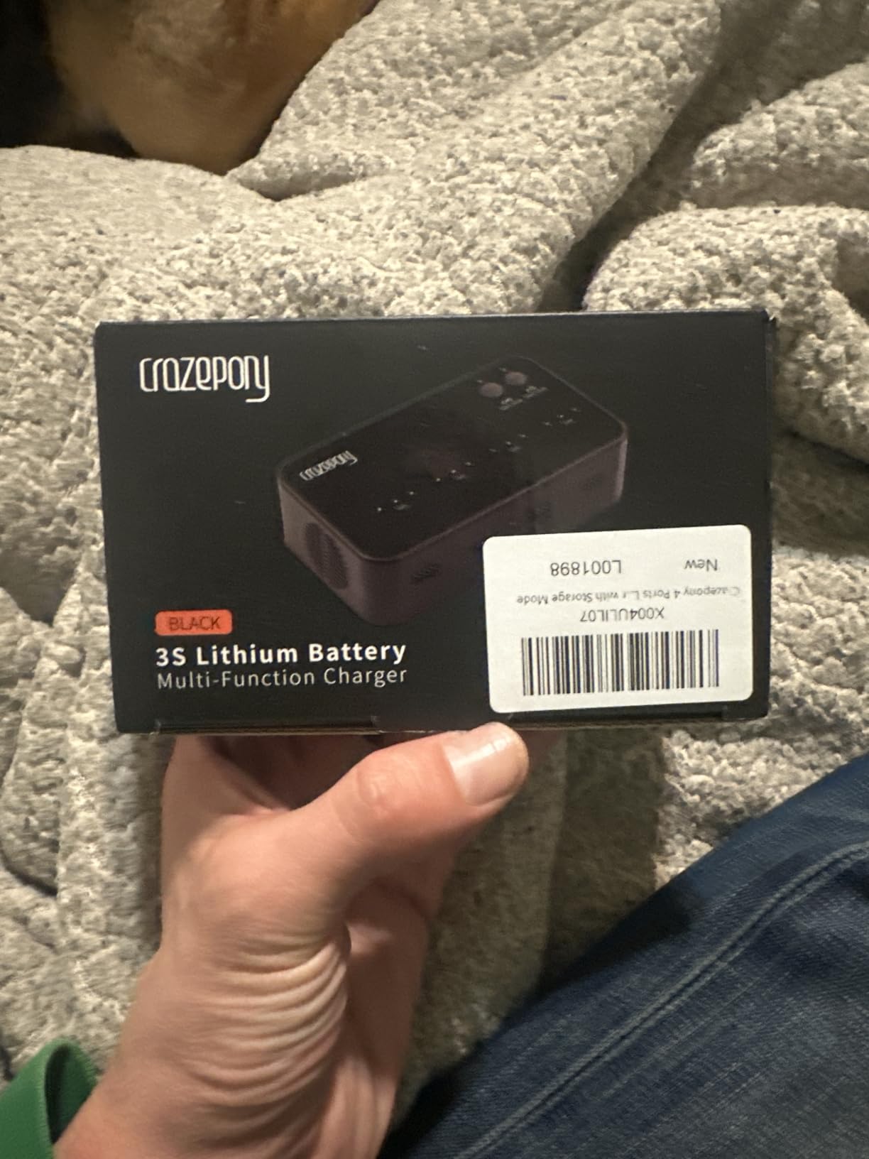 Crazepony 4 Ports LiPo Battery Storage Charger and Discharger, 1S-3S RC Balance Charger Tiny Whoop Charger with Storage Mode customer photo 3