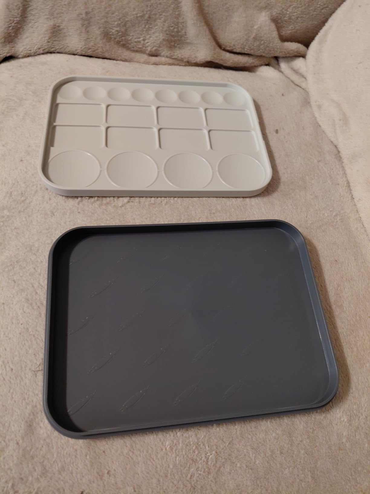 Wet Pallet for Painting Miniatures - Golden Maple 2 in 1 Dry and Wet Palette with Lid, Including 100PCS Palette Paper, 4PCS Sponges customer photo 2