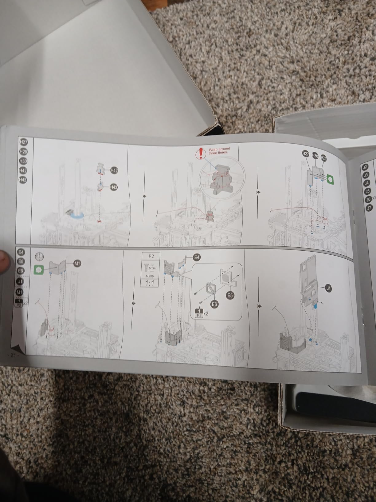 ROBOTIME 3D Space Shuttle Wooden Puzzle for Adults, Dynamic Rocket Launch Model Building Kits with Lights, Home Desktop Decoration customer photo 1