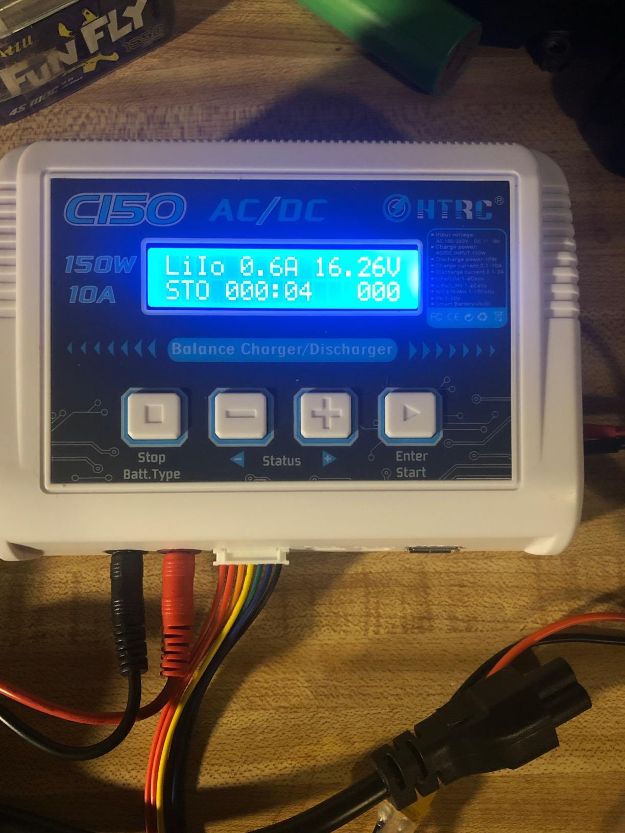 LiPo Battery Charger, 150W 10A RC Balance Fast Battery Charger Discharger for 1S-6S LiPo/Li-ion/Life/LiHV Battery 1-15S NiMH/NiCD PB Smart Batteries RC Car Drone customer photo 2