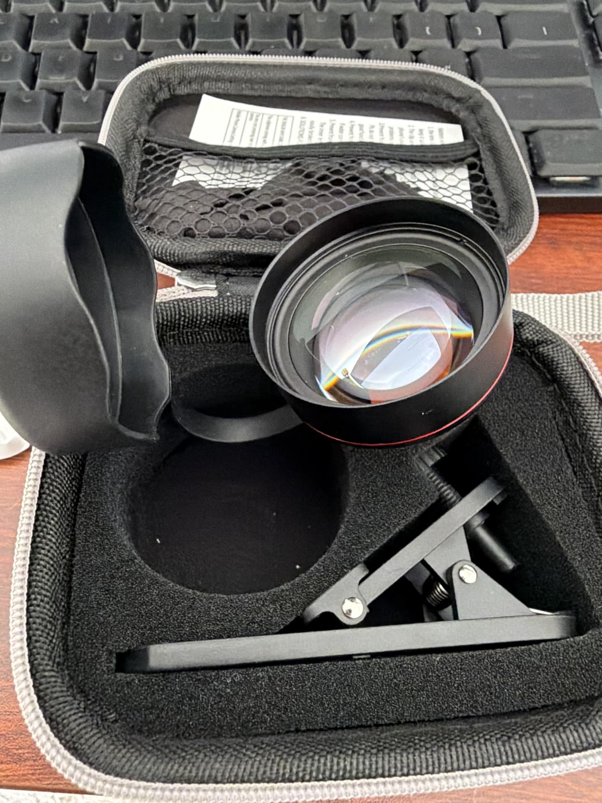 35X Macro Lens Kit for Smartphone with CPL Filter, HD Magnifier Photography Lens with Universal Lens Clip, Phone Camera Lens Attachment for iPhone 17/16/15/12/11 Samsung & Android Phone customer photo 1