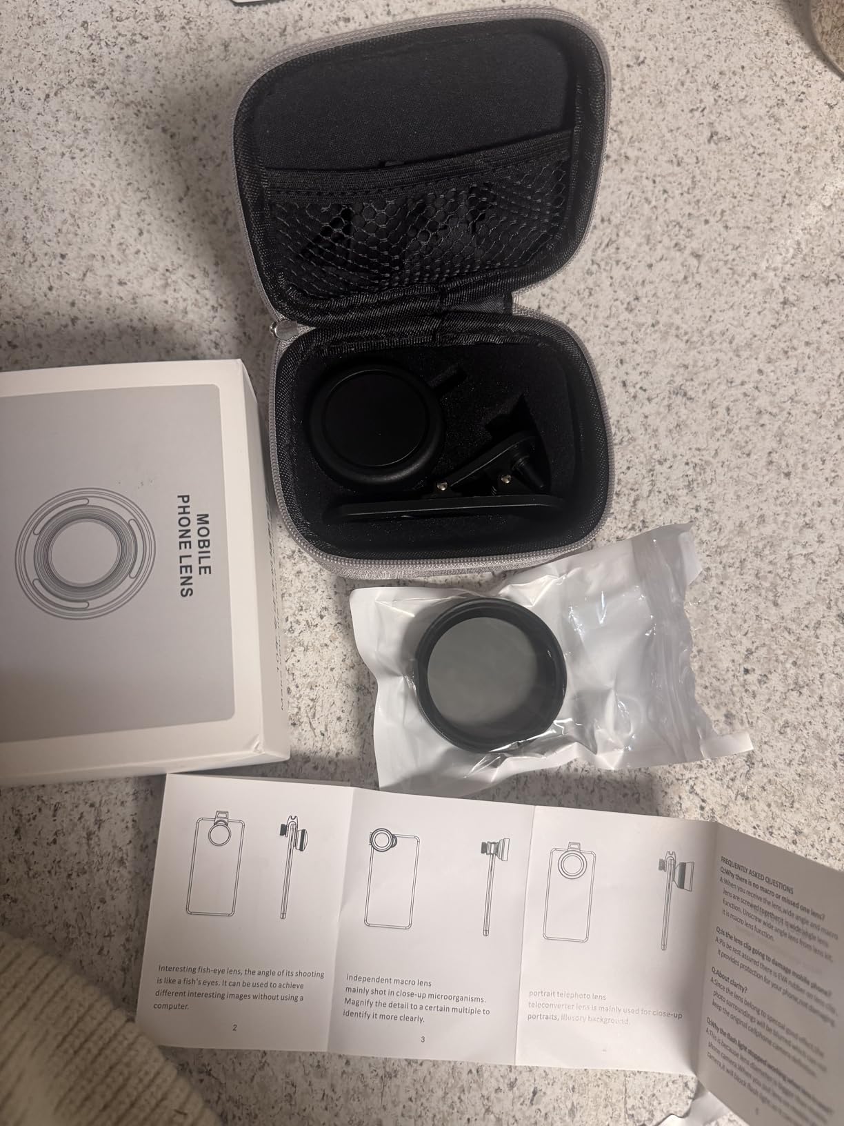 35X Macro Lens Kit for Smartphone with CPL Filter, HD Magnifier Photography Lens with Universal Lens Clip, Phone Camera Lens Attachment for iPhone 17/16/15/12/11 Samsung & Android Phone customer photo 2
