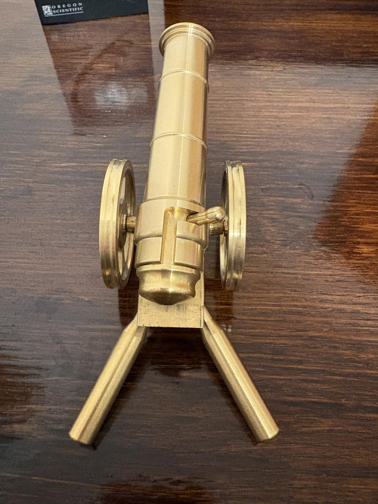 Mini Brass Cannon Decor Solid Brass Cannon Models Mini Cannon Statues Military Model Collection Home Decorations Gifts for Military Enthusiasts Tabletop Decor customer photo 1