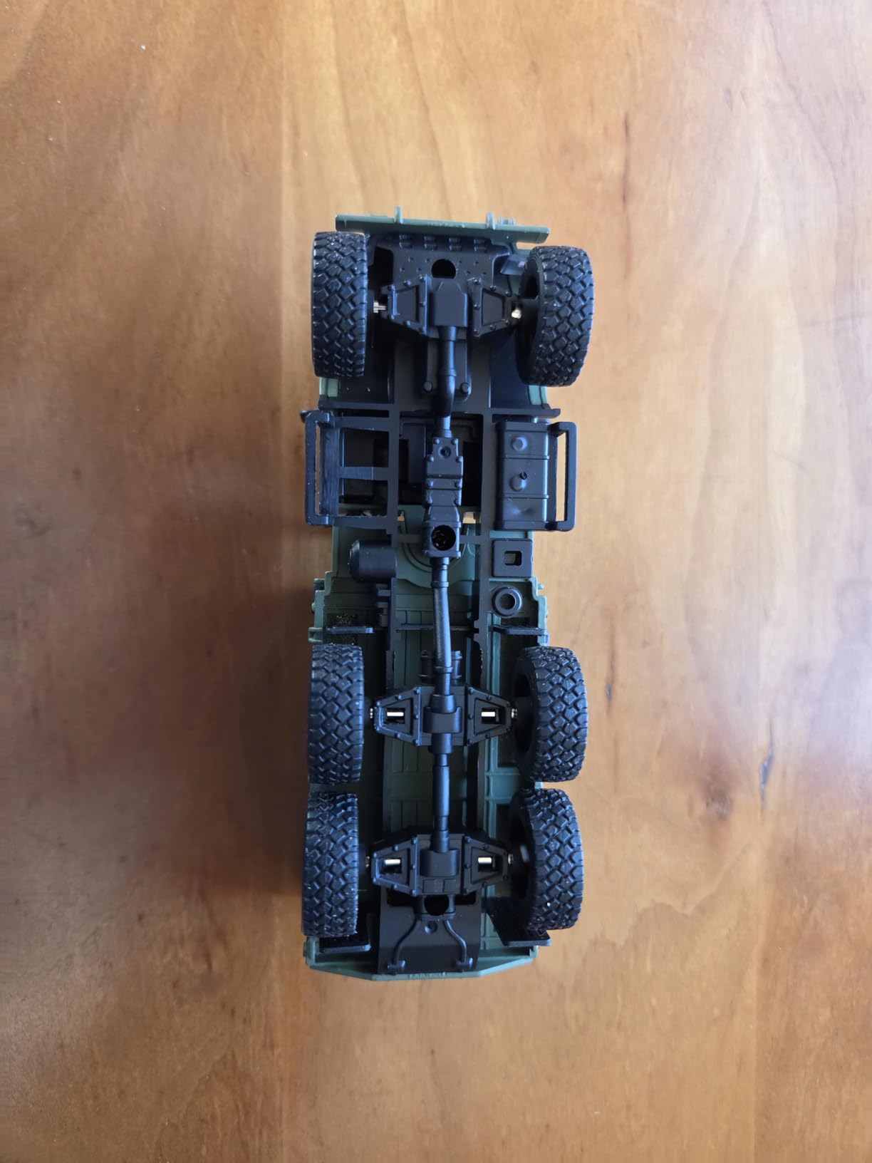 NUOTIE 1/64 Tactical Truck Model Military Truck Armored Car Military MTVR MK23 Medium Vehicle Die-cast Metal Model Kit for Collection or Gift (Camouflage Green) customer photo 2