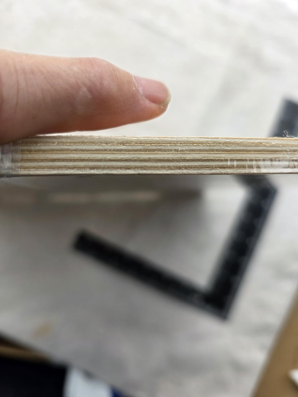 5 Pack Basswood Sheets for Crafts,12x12x1/12 2mm Thick Plywood Sheets with Smooth Surfaces-Unfinished Squares Wood Boards for Laser Cutting, Wood Burning, Architectural Models, Staining customer photo 2