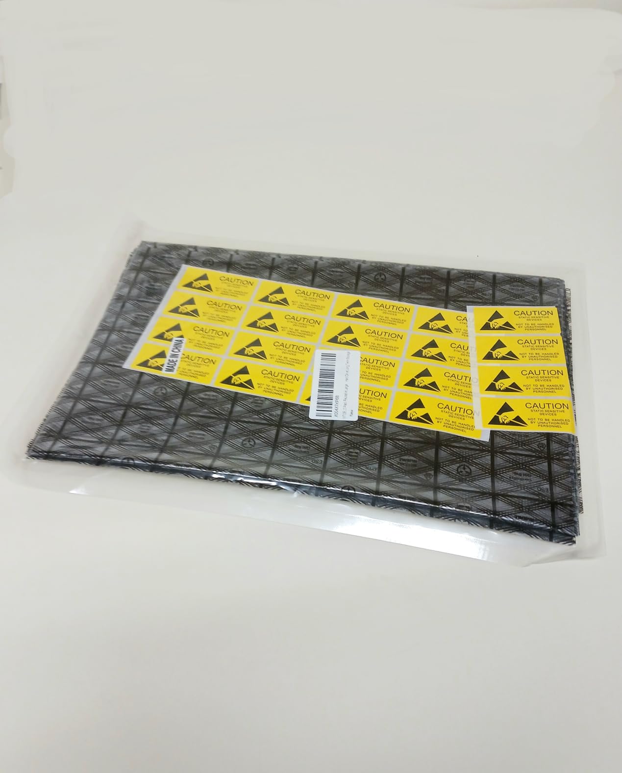 20 Pack Reusable Large Anti Static Bags with Antistatic Sticker 11.8x15.7 inch Open Top ESD Shielding Anti-Static Bag for Electronics Motherboard SSD HDD Hard Drive Long Term Storage customer photo 1