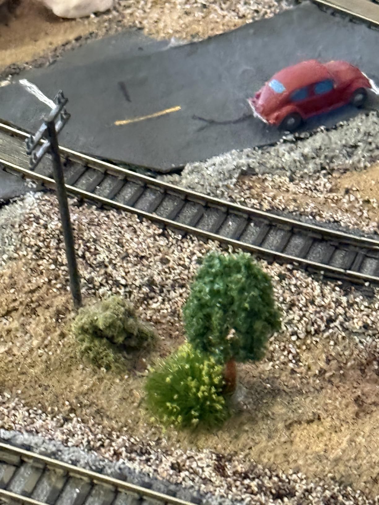 360 Pcs Static Grass Lowland Shrubs Tuft Terrain Model Kit for Train Landscape Railroad Scenery customer photo 2